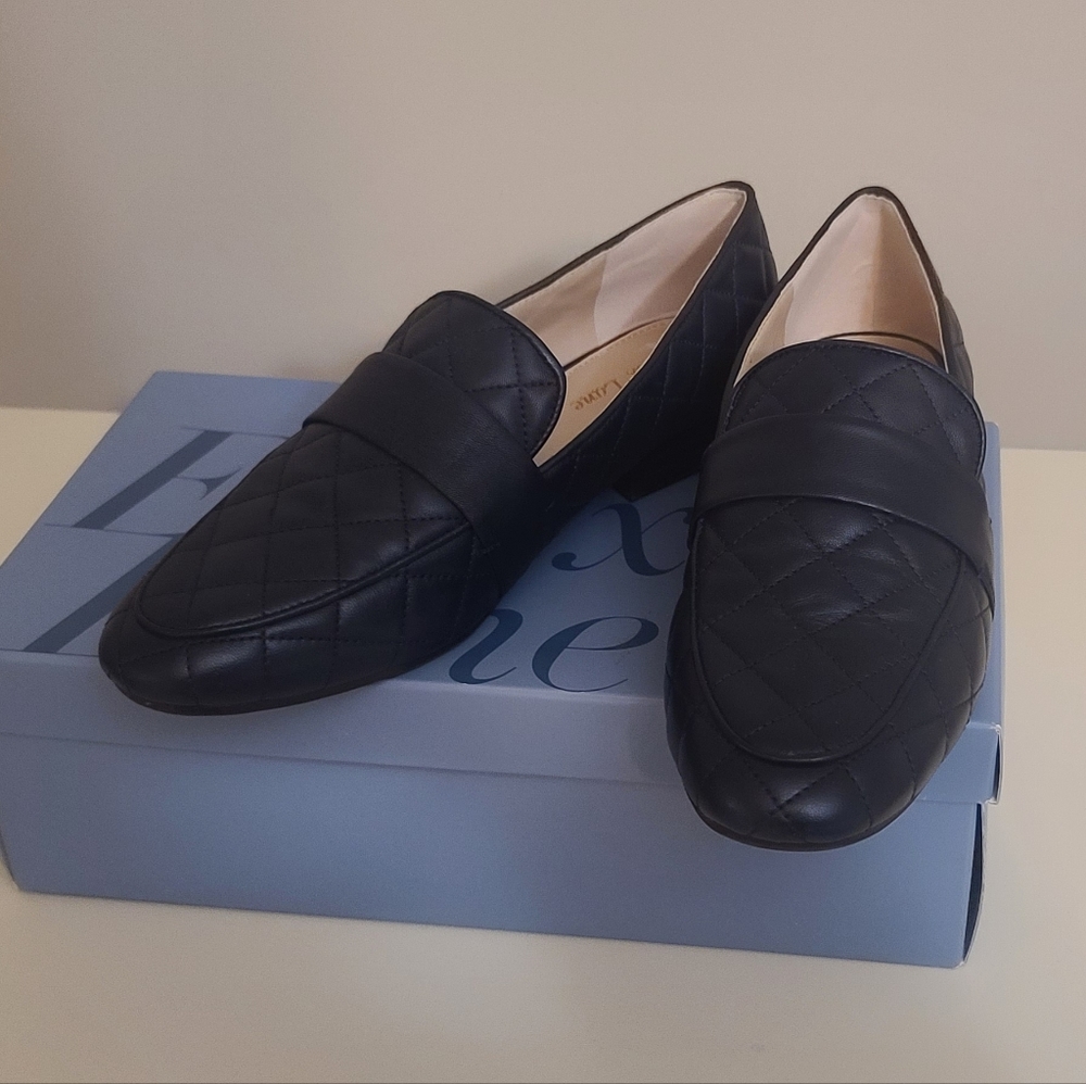 Essex Lane Navy Loafers